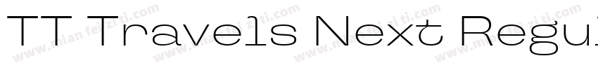TT Travels Next Regular字体转换